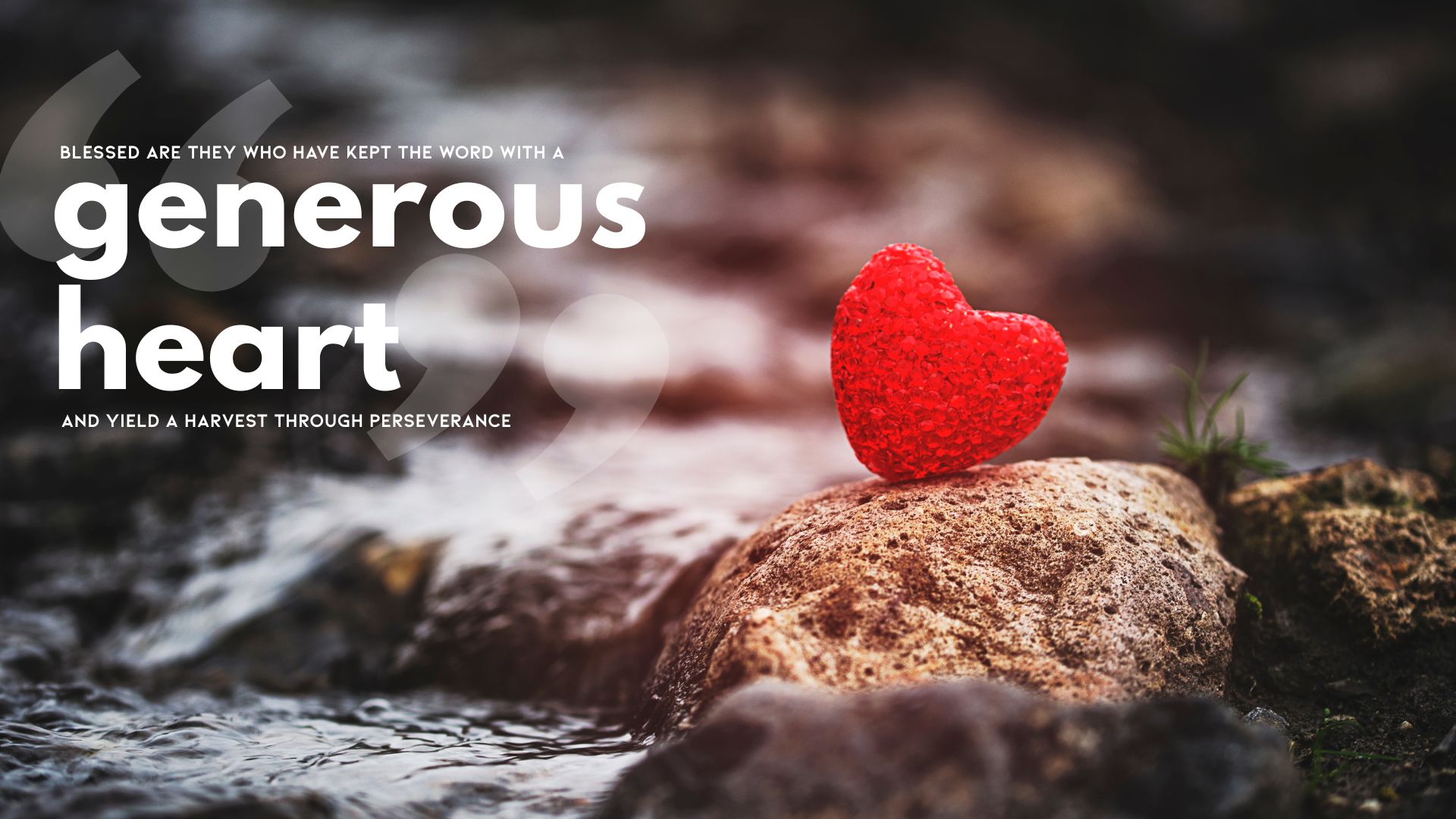 a generous heart