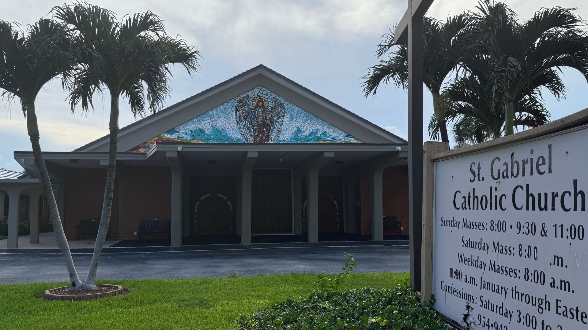 St Gab church painting 2025 campaign for human development