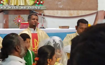 Father Nathan Presides at Wedding in India