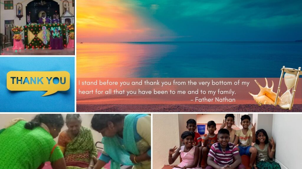 Thank you From Father Nathan