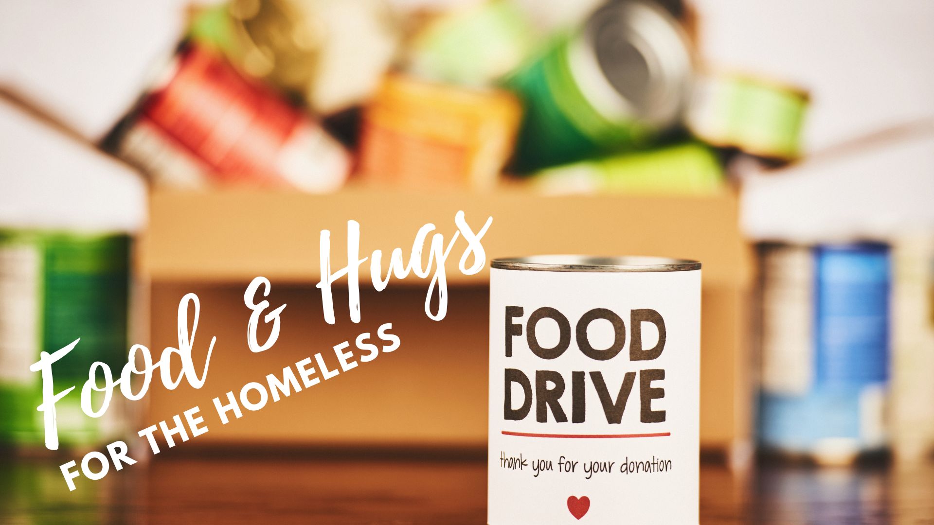 Food and Hugs for the Homeless campaign for human development