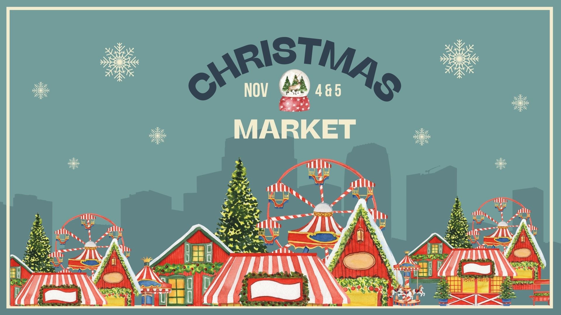 Christmas Marketplace campaign for human development